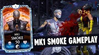 MK Mobile Update 6.1. MK1 Smoke Gameplay + Review. Is First Diamond Smoke Worth It?