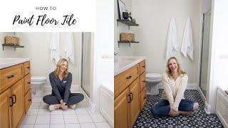 How to Paint your Tile Floor with Rust-Oleum HOME Paint