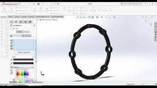 SolidWorks Tutorial - Ho to Make Ball Bearing Cage