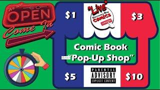 Comic Book Pop-Up Shop!! Comics for sale CHEAP! Marvel , DC, IMAGE , SPIN 4 FREE Shipping!