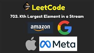 Daily Dose of LeetCode: Kth Largest Element in a Stream