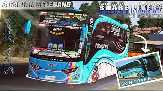 SHARE PELY JBHD TRAFIK ORI BUSSID PULANG PERGI  FREE PPL DAN VECTOR