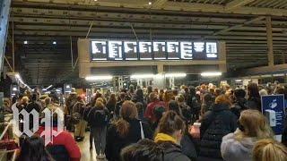 Packed streets, train stations in London after news of stricter Christmas lockdown