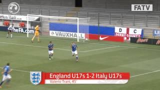 England v Italy 1-2, FA International U17s Tournament