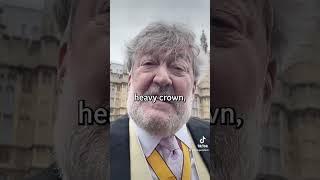 Stephen Fry gives his coronation verdict  #news #shorts