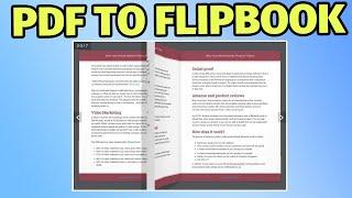 PDF to Flipbook on your website in 5 minutes with Designrr