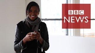 Geek chic: Model who dreams in code - BBC News