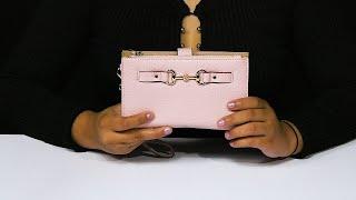 Anne Klein Horsebit Wristlet SKU: 9845672