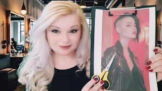 ASMR HAIRCUT CONSULTATION Hair Salon HAIRCUT Roleplay SOFT SPOKEN