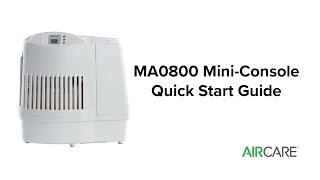 Mini-Console MA0800 Quick Start Guide