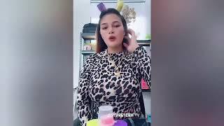 Cewek melayu cantik tembem live jualan