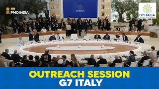 PM Narendra Modi attends Outreach Session in G7 Italy l PMO