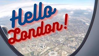 LONDON UK AIRPLANE VIEW | ksfproductions