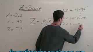 Find Standard Deviation with the Z-Score Formula