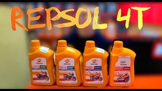 REPSOL 4T / Обзор мото линейки масел