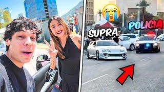 I WENT TO A CAR EVENT WITH MY FRIEND IN SUPRA AND THE POLICE CHASED ME - Yair17