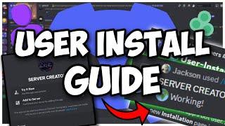 [NEW UPDATE] - How to use your bot ANYWHERE on Discord! -- User Install Guide || Discord.js V14