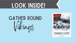 *Look Inside* | Gather Round Homeschool | Vikings | Homeschool Curriculum