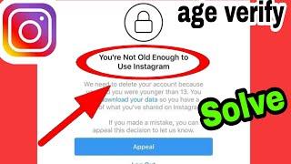 How to verify your age on instagram age verificationage verify under 13 enough to use instagram 