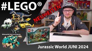 Jurassic World NEUHEITEN Juni von LEGO® - Alle 3 neuen Sets vorgestellt #lego