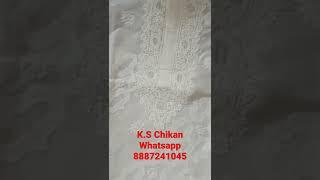 Lucknowi Chikankari Men's kurta pajama collection by [ks chikan]