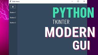 Python Modern GUI with Tkinter