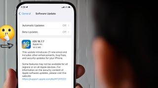 iOS 16.7.7 Released. Here’s What's New!