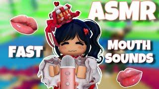 Roblox ASMR ~ FAST MOUTH SOUNDS TO MELT YOUR BRAIN  (+ TAPPING, FINGER FLUTTERING)