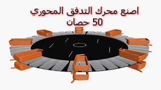 خطوة بخطوة اصنع محرك مغناطيسي يصل عزمه الى 50 حصان