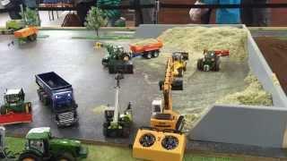 Remote Control farming  Rc Tractors  : JeGo and Friends in Traktorado in Aktion  *HD*