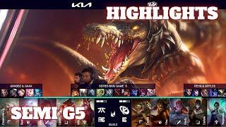 FNC vs KC - Game 5 Highlights | Semi Final LEC Winter 2025 Playoffs | Fnatic vs Karmine Corp G5