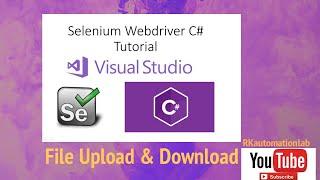 Selenium WebDriver + C# Tutorials | File Upload And Download