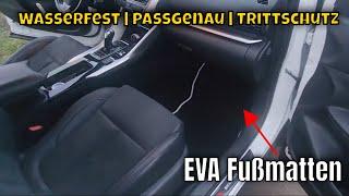 Ausprobiert: EVA Fußmatten für Mitsubishi Eclipse Cross & Hyundai Tucson