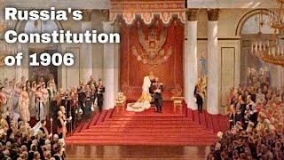 6th May 1906: Russia's Constitution of 1906, known as the Fundamental Laws