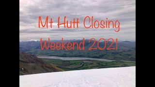 Mt Hutt closing Weekend 2021