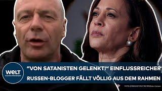 KAMALA HARRIS: "Von Satanisten gelenkt!" Einflussreicher Russen-Blogger fällt völlig aus dem Rahmen!