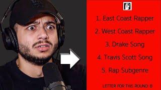 Hip Hop Scattergories #2