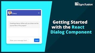 Getting Started with the React Dialog Component