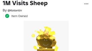 How to get 10K, 50K, 100K and 1M visits sheep in find the sheep - roblox