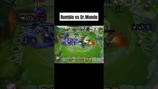 Rumble vs Dr.Mundo #tft #3star #teamfighttactics #leagueoflegends #rumble #drmundo