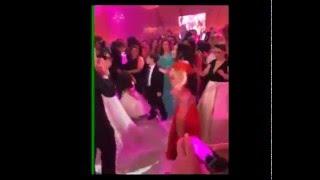 Alla Kushnir dancing on wedding in Cairo 2015 Hotel FOUR SEASON