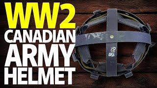 WW2 Canadian Army Mk2 Steel Helmet Liner Size 7 1945 Dated C Broad Arrow Collectible Review