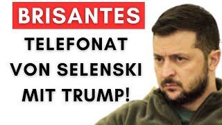 Trump liest Selenski die Leviten! Selenski knickt ein & will plötzlich mit Putin reden!
