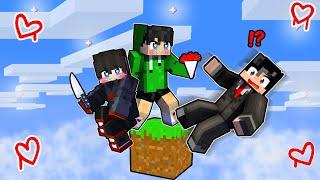 Minecraft One Block, But I'm STUCK with CRAZY FAN BOYS!  | (Tagalog)