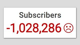 How I Lost 1,000,000 Subscribers