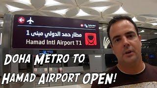 Doha Metro to Hamad International Airport