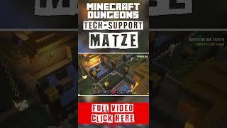 Minecraft Dungeons #shorts - Tech Support Matze