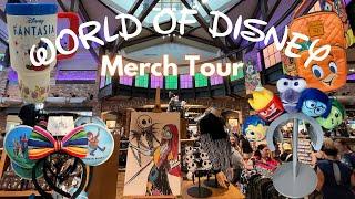 WORLD OF DISNEY NEW MERCHANDISE SHOPPING TOUR | Sept 2024 Disney Springs! Walt Disney World!