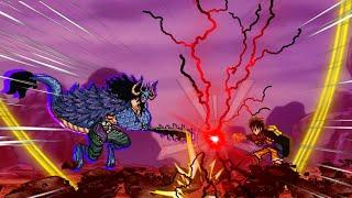 LUFFY VS KAIDO - HAKI CLASH - MUGEN