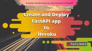 Deploy FastAPI on Heroku in just 6 minutes